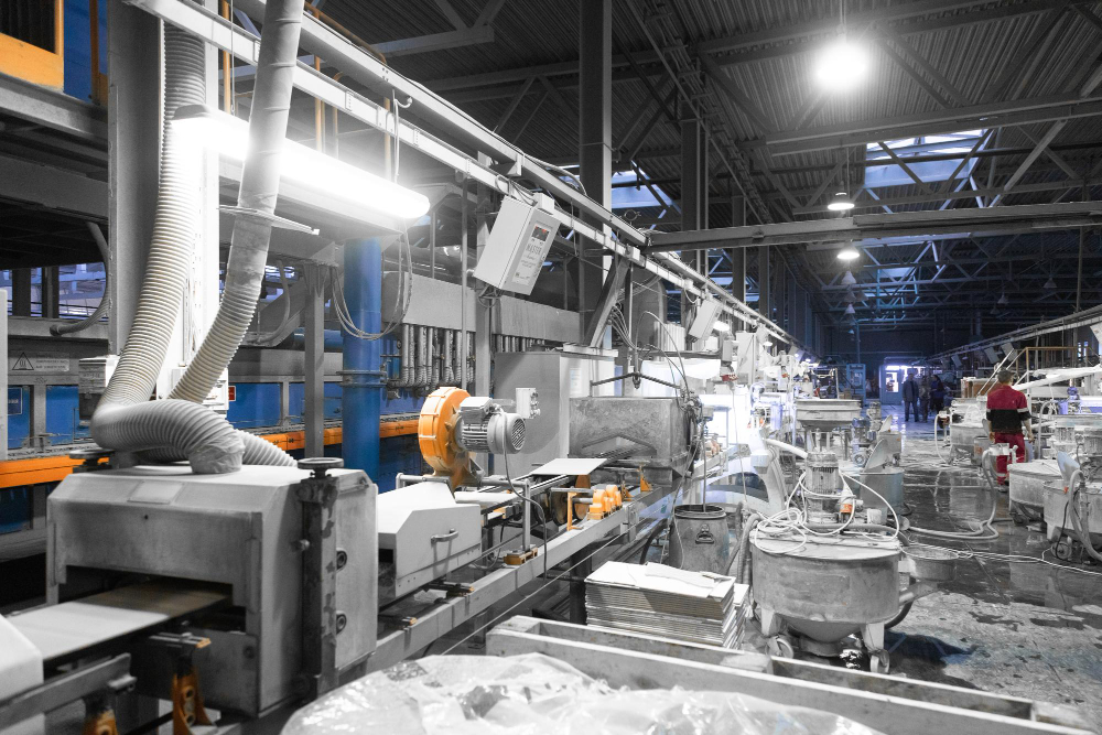 Process industry plant