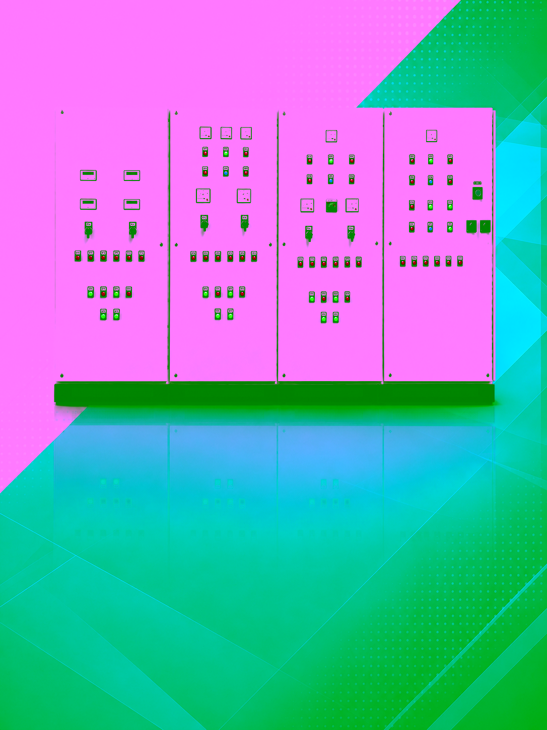 Power Control Centre panel