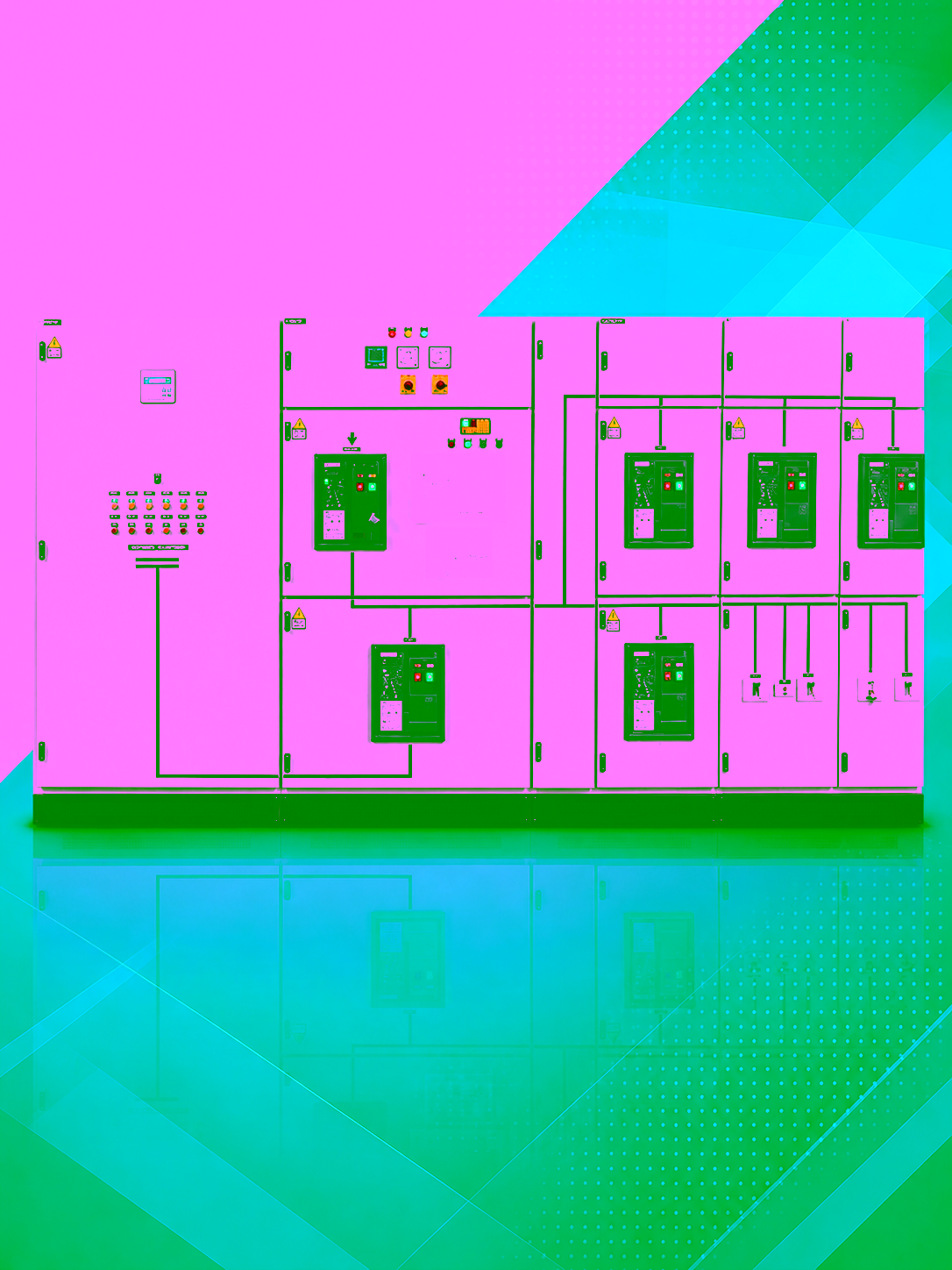 PLC control panel