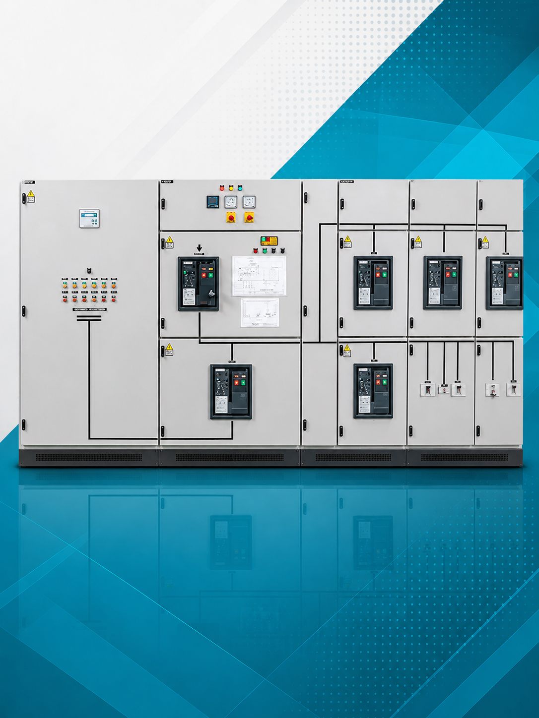PLC control panel