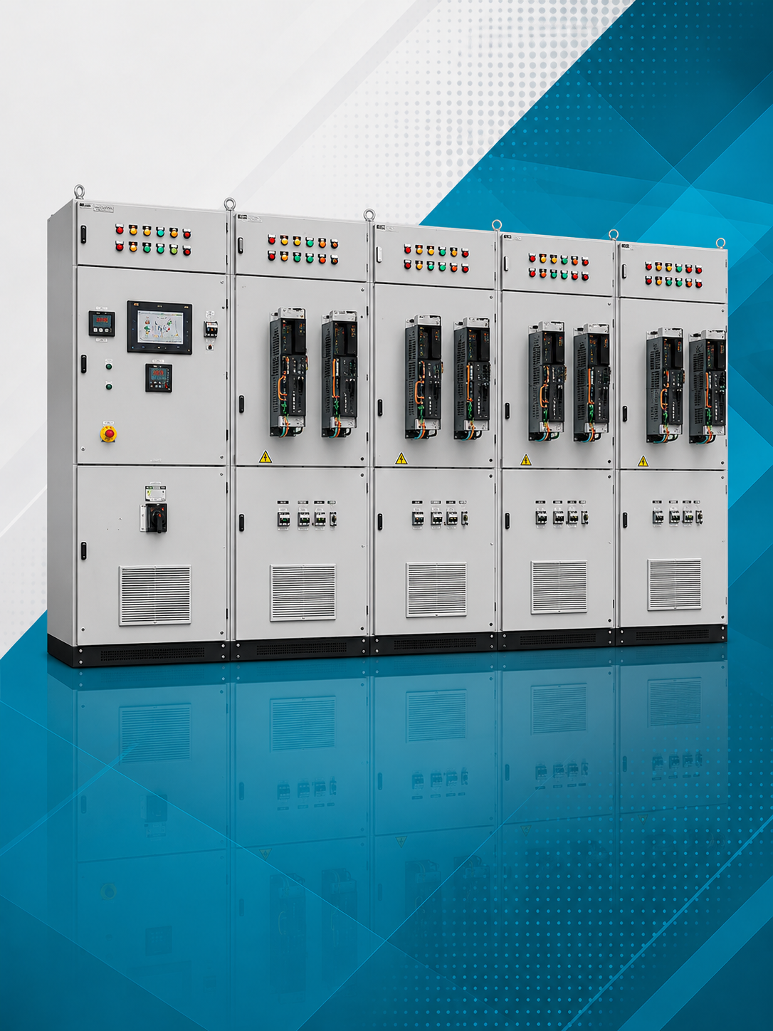 Servo drive control panel
